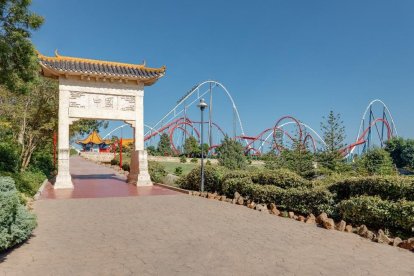 Imatge del parc temàtic.