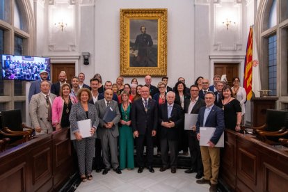 Imatge de l'acte del lliurament dels Guardons de la Ciutat.