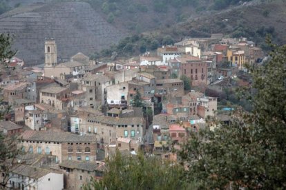 Imatge d'arxiu de Porrera, al Priorat.