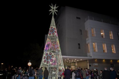 Imatge de la il·luminació nadalenca a Vila-seca.