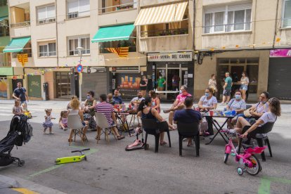 Imagen de archivo de las fiestas de la Virgen del Carme de 2021.