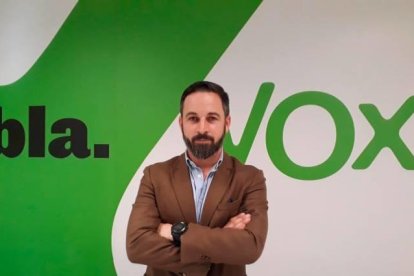 Santiago Abascal, lídier de Vox, en una imatge d'arxiu.