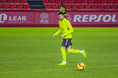 Pipa durante el primer entrenamiento.