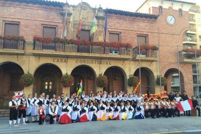 La música i dansa de l'Esbart Dansaire de Tarragona visita Calahorra