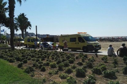 Muere una mujer en la Playa de Levante