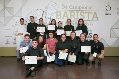 Gesamí Caramés, millor barista de les comarques de Tarragona