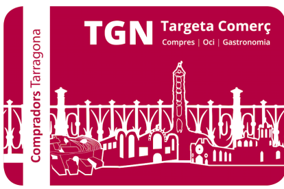 La imatge de la targeta de fidelització TGN Comerç