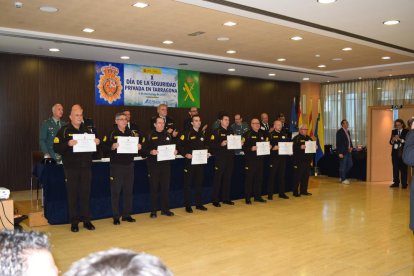 Es van entregar mencions honorífiques a 78 vigilants de seguretat al llarg del X Dia de la Seguridad Privada de Tarragona.