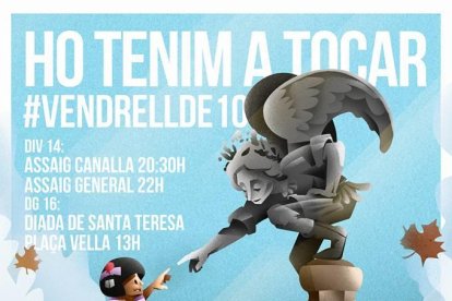 Cartell 3d10 fm Colla Jove Xiquets de Tarragona