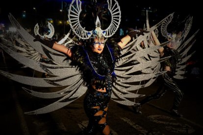 Fotografia de l'edició anterior de la Rua de Carnaval de Tarragona.