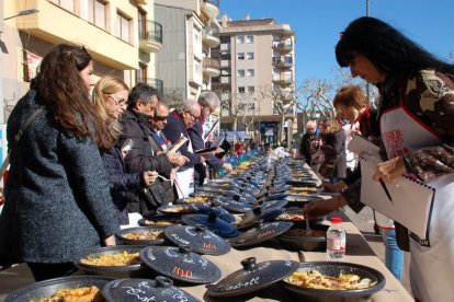 Un moment d'una passada edició de la Xatonada Popular del Vendrell.