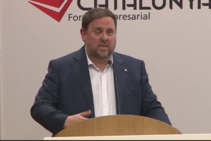 El vicepresident del Govern va participar ahir en l'acte de cloenda de la conferència del cicle 'Els empresaris volem saber', a Tarragona.