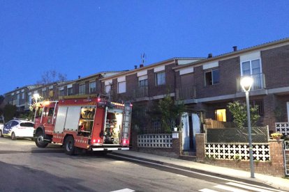 El matalàs es trobava a l'interior d'una casa adossada.