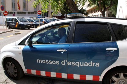 Una imatge d'arxiu d'un vehicle dels Mossos.