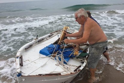 Els treballs de reparació de la barca s'havien acabat tot just dimecres.