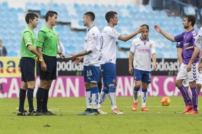 Imagen de archivo de Saúl Ais Reig en un partido del Real Zaragoza.