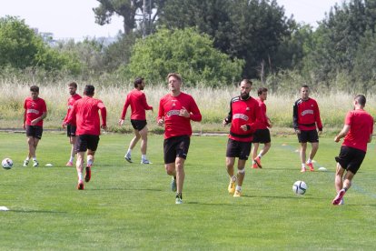 La feliz vuelta al trabajo del campeón