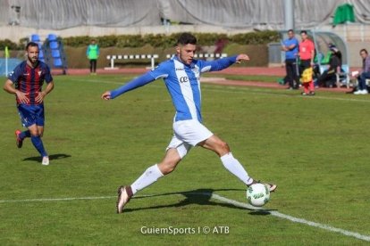 Tete Morente, con la camiseta del Atlètic Baleares.