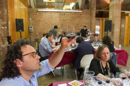 El tast a cegues va tenir lloc ahir al matí a Cal Massó.