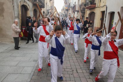 El Baile de Bastones fue uno de los participantes de la conmemoración del asedio de 1640.