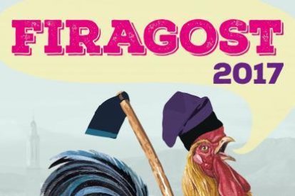 Cartell guanyador del concurs de la Firagost 2017