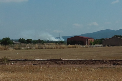 El incendio ha movilizado un medio aéreo y siete terrestres.