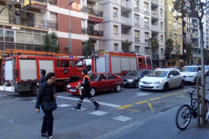 S'han activat tres dotacions dels Bombers de la Generalitat.