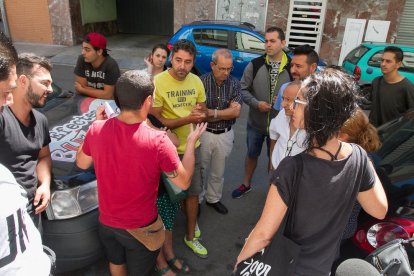 Los cupaires comparecieron el jueves en Horts de Miró para anunciar una nueva vía sobre el conflicto.