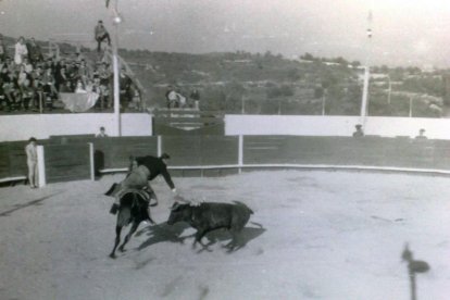 Imatge d'arxiu de la plaça de braus quan estava a ple rendiment.