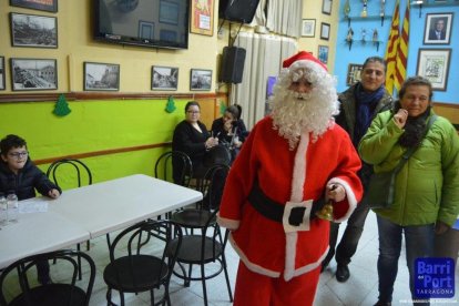 Papá Noel ha sido el protagonista de la fiesta.