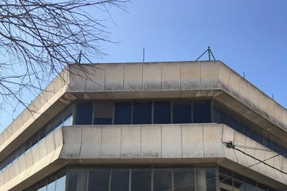 Imagen del edificio Sindicado, donde se construirá la nueva biblioteca del casco antiguo.