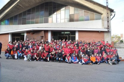 Imagen de los voluntarios que participaron en la