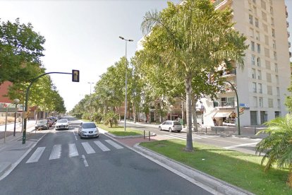 El accidente ha tenido lugar en la Avenida Salou.