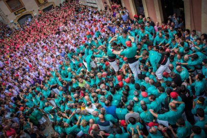 Imatge d'arxiu de la diada del Catllar de l'any 2015.