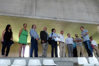 El Comité Organizadores de los Juegos Mediterráneos visita las obras de la sede de Taekwondo de los Juegos