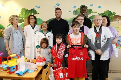 Els dos jugadors del Gimnàstic de Tarragona amb