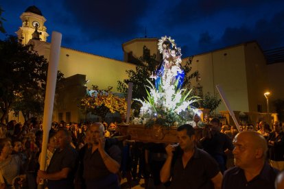 Salou va encarar ahir dimarts al vespre la recta final de la Festa Major amb la processó.