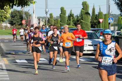 Alguns dels participants a la prova.