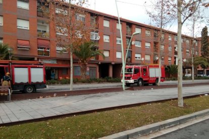 Carrer Avinguda Riu Segre on ha tingut lloc l'incident.