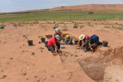 Una imagen de archivo de una excavación arqueológica.