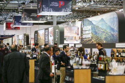 Imatge d'una edició anterior de la fira ProWein, que se celebra a Düsseldorf.