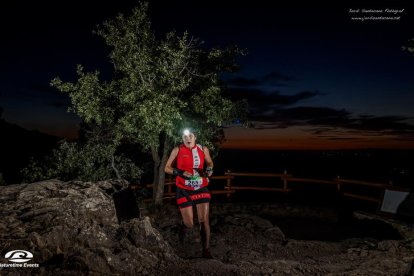 La corredora M.Eugenia Munte es va imposar en la categoria femenina.