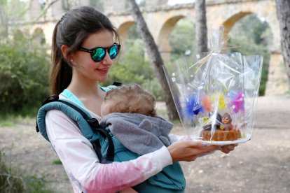 Els més petits també van gaudir de la tradició.