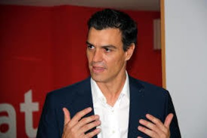 Imatge del líder del PSOE, Pedro Sánchez.