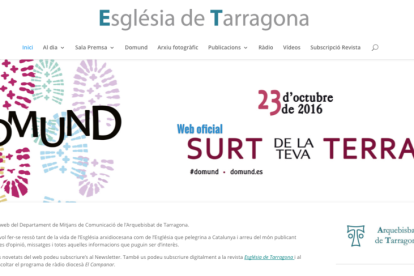 El Arzobispado estrena la nueva web 'Iglesia de Tarragona'