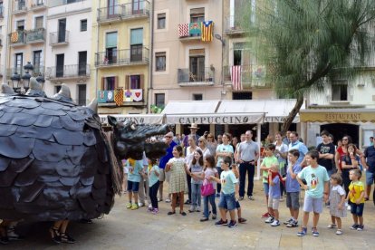 La Cucafera és un element que a vegades espanta però agrada molt als més petits.