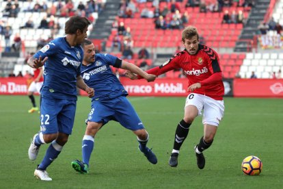 Juan Muñiz, contra el Getafe.