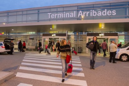 La terminal d'arribades de l'Aeroport, en una imatge d'arxiu.