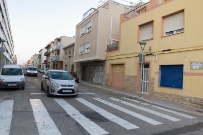 Una calle del barrio de Torreforta.