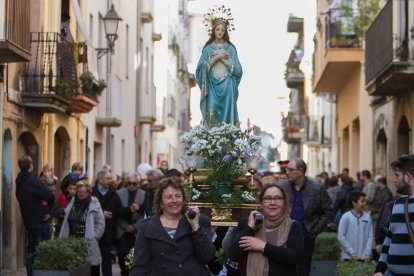 La procesión de la Immaculada del pasado 2015.